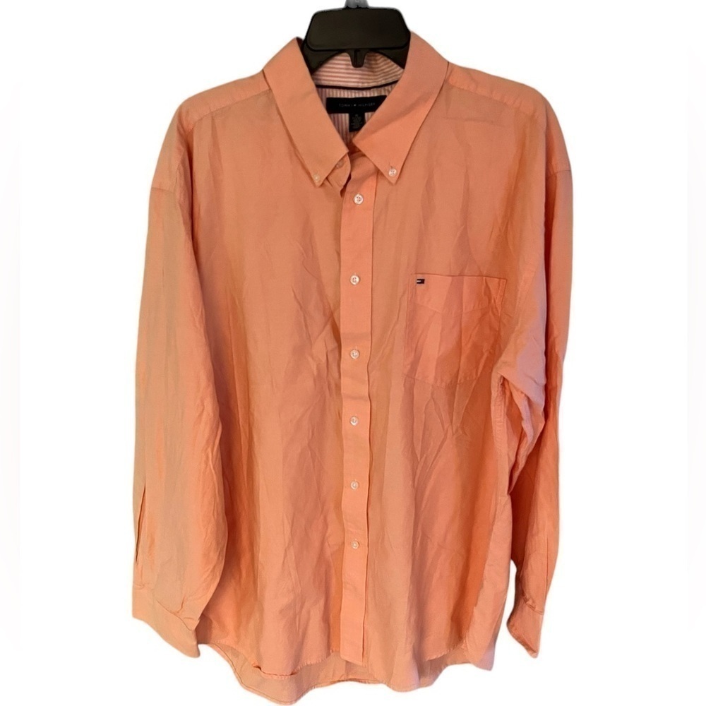 Tommy Hilfiger Men’s Button Down Long Sleeve Shirt